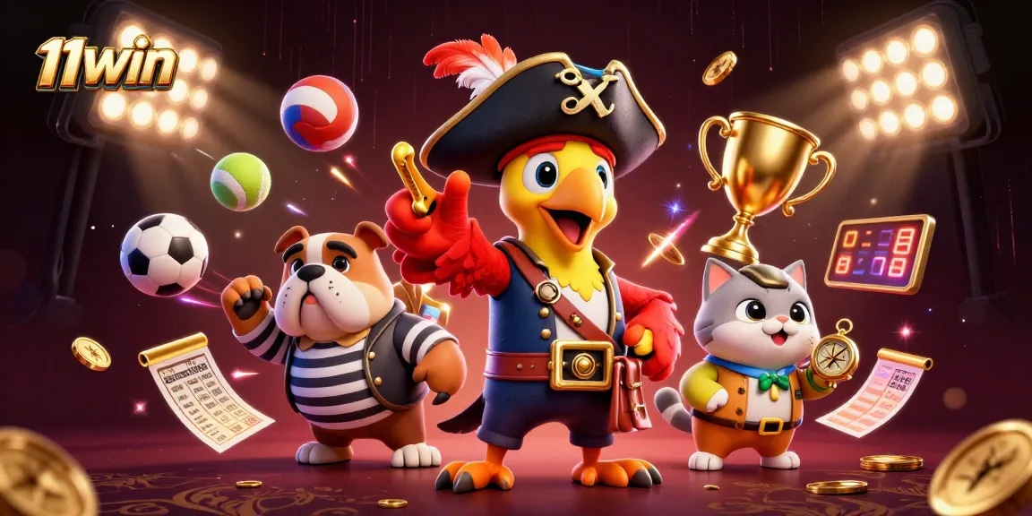 Join 11WIN's exciting pirate-themed adventure with a dynamic sports betting scene.