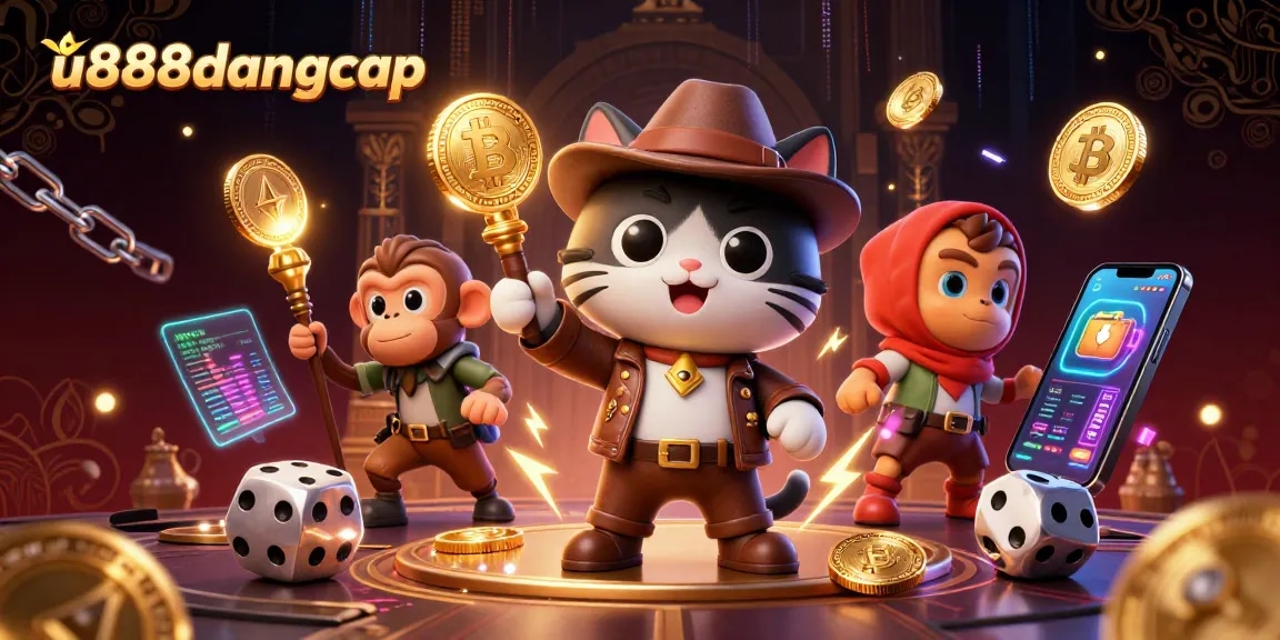Experience casino magic with u888dangcap as a cat archaeologist discovers treasures.