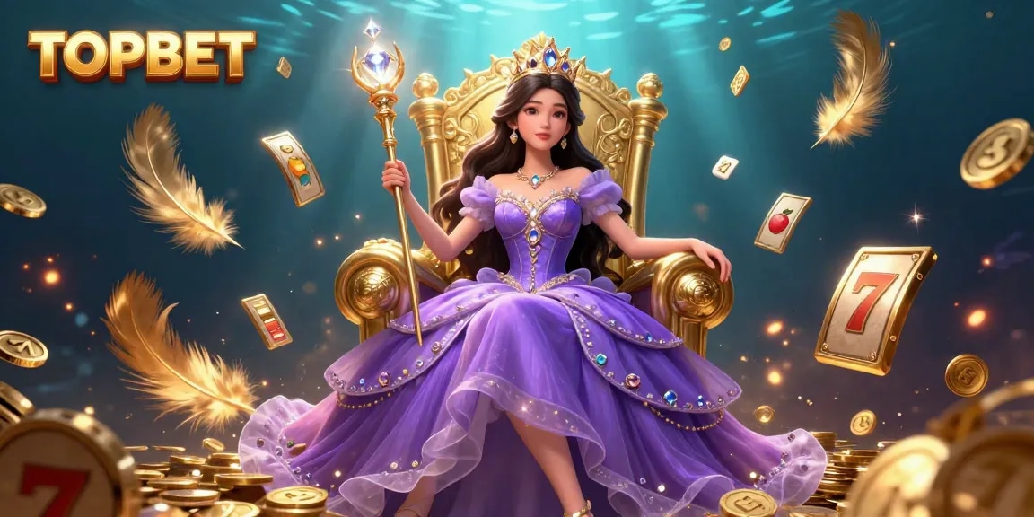 Bet big with TOPBET while enjoying a luxurious 3D casino atmosphere filled with sparkling details.