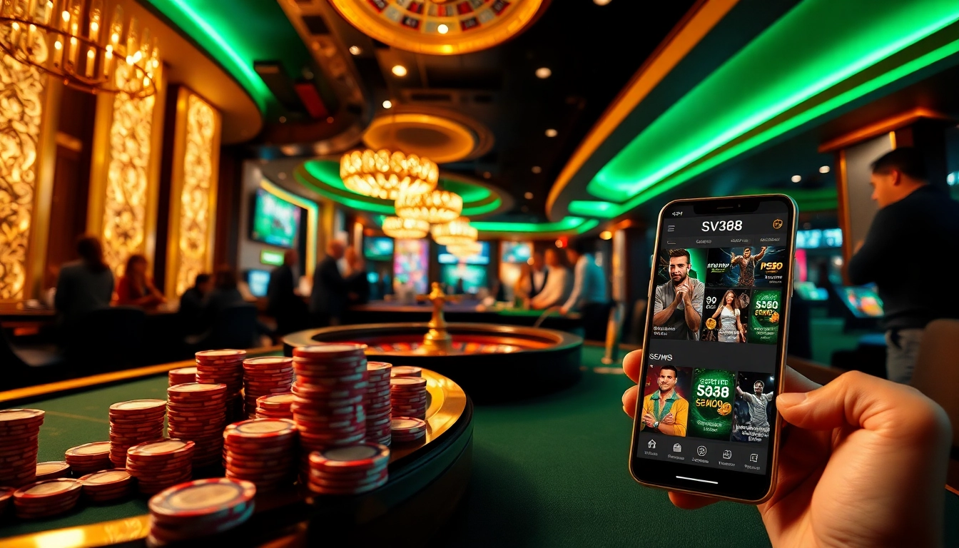 Experience high-stakes excitement at SV368.com with engaging poker and roulette play.