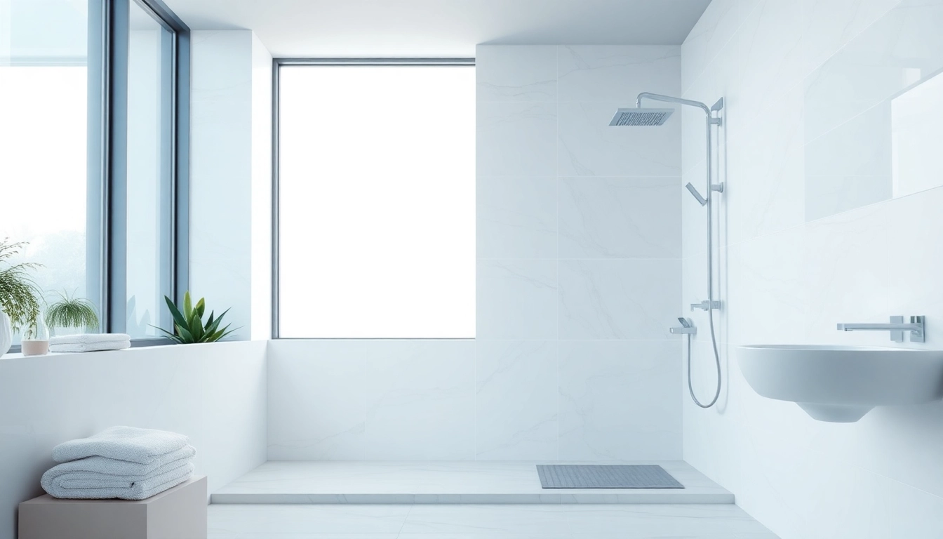 Explore the luxurious shower design by sunny shower usa inc with modern features and elegant finishes.