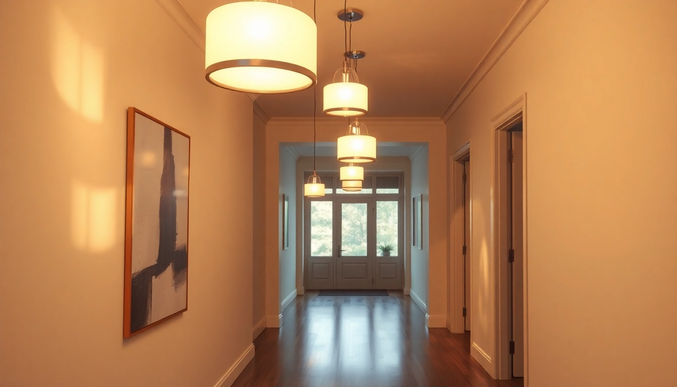 Transform your hallway with elegant light fixtures for hallway, stylishly illuminating your space.