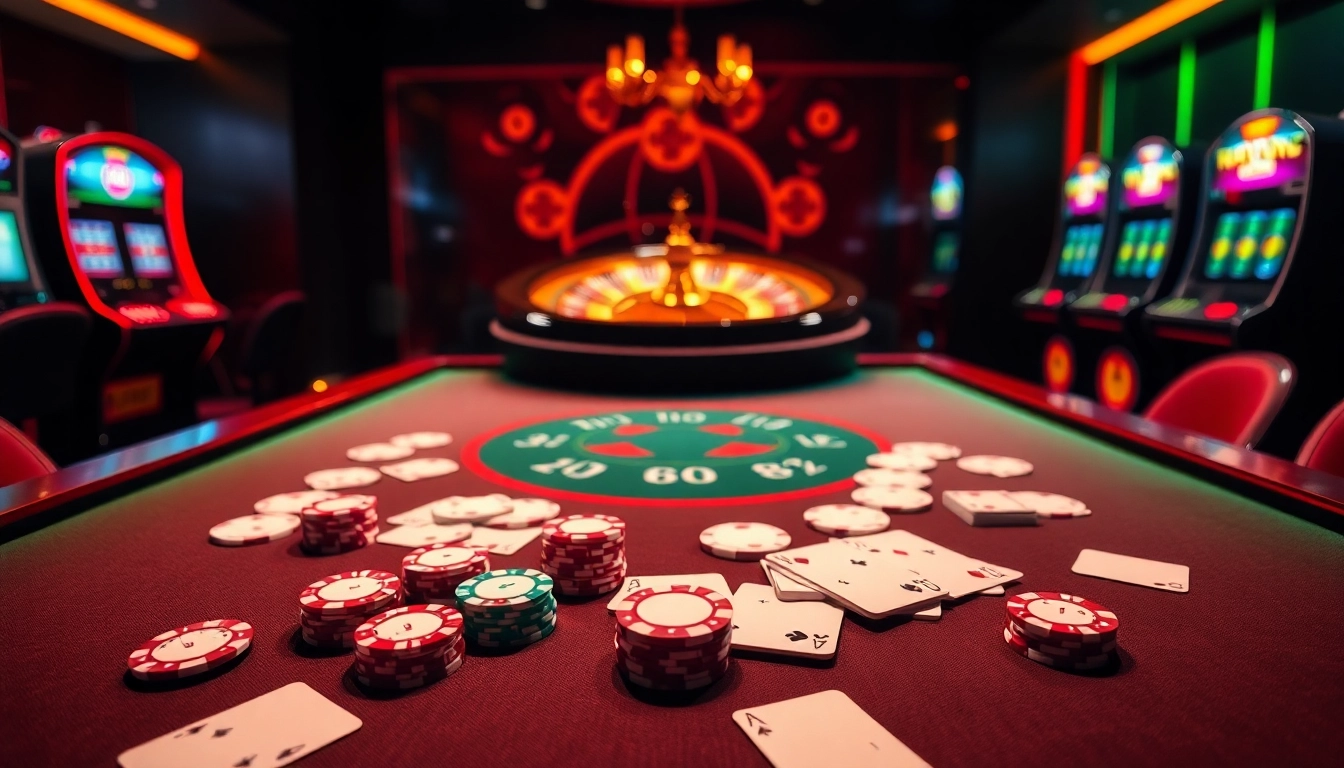 Engaging in high-stakes gaming excitement at GO88 casino with vibrant tables and roulette.