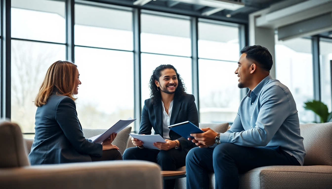 Financial advisors collaborating with clients illustrating the best wealth management firms in action.