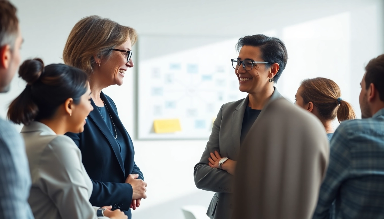 Enhance your strategies with expert business coaching near me in a dynamic office environment.