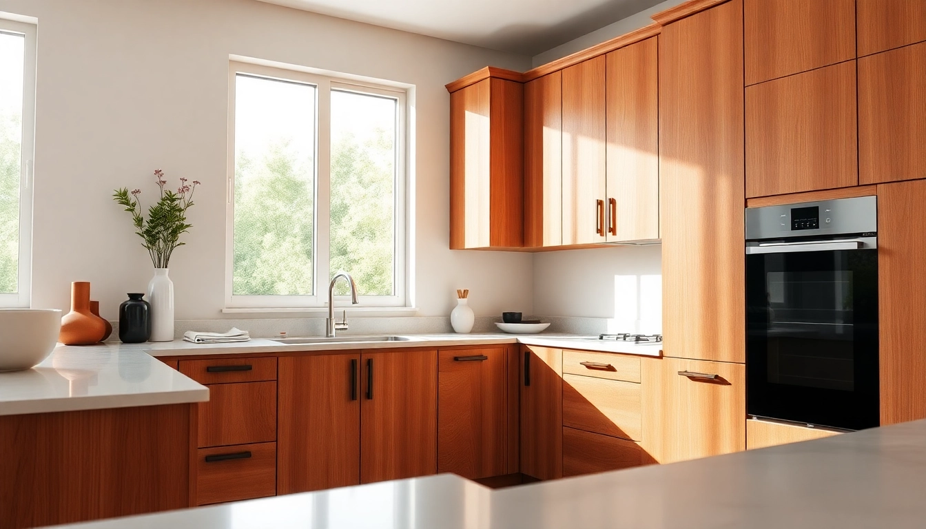 Cabinet Refacing Largo FL showcased with modern, stylish cabinetry highlights.