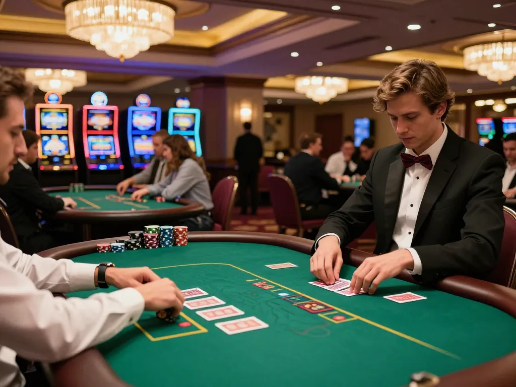 Players engaged in poker gameplay at F168 casino, showcasing dynamic atmosphere and strategic excitement.