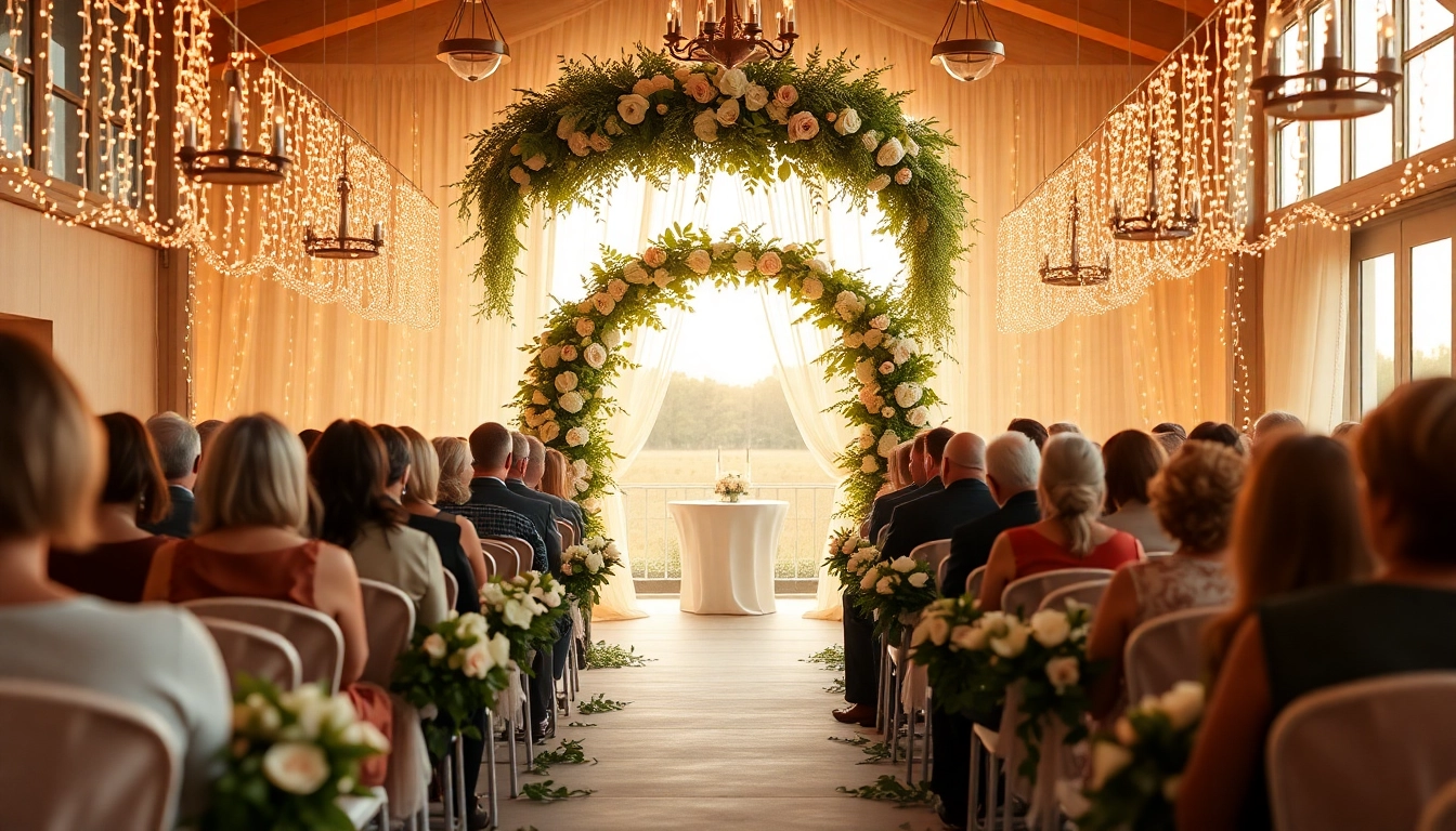 Experience the charm of the Best Wedding Venue Jacksonville with stunning floral decorations.