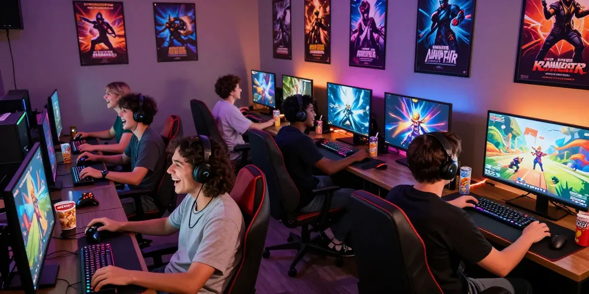 Adults enjoying engaging adult games together in a lively gaming atmosphere.