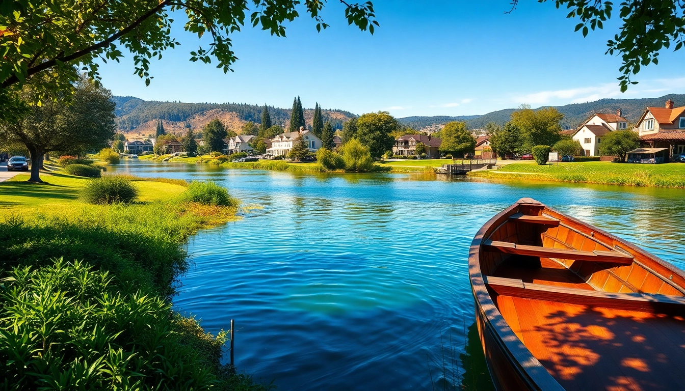 Experience the beauty of Clarksburg, California, near a peaceful riverside setting.