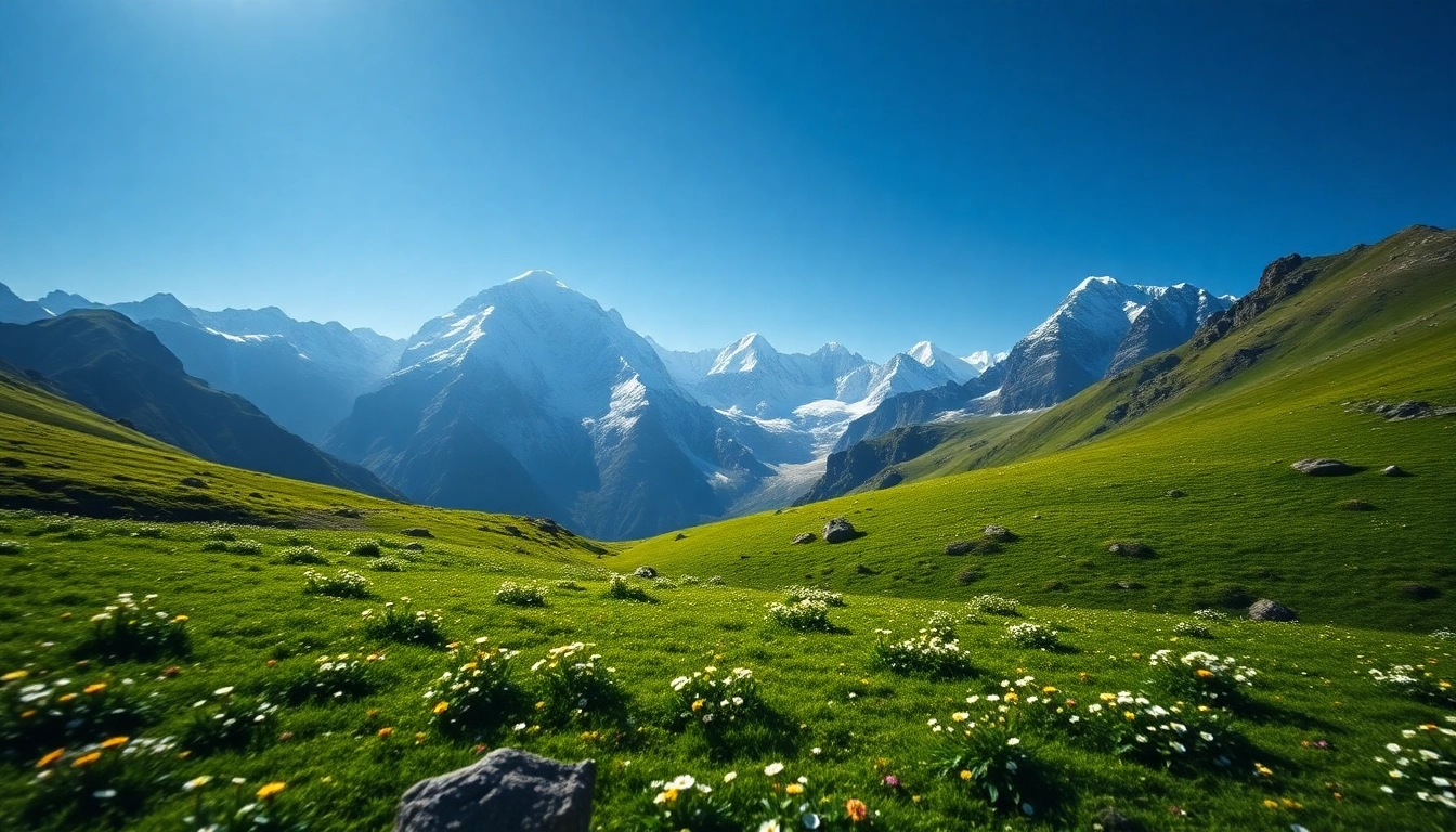 Experience the breathtaking views of the Sandakphu trek amidst majestic peaks and lush meadows. related image