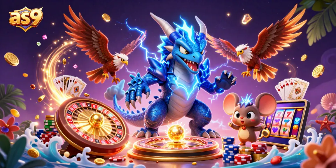 Experience thrilling wins with the as9 casino illustration featuring dynamic gameplay elements.