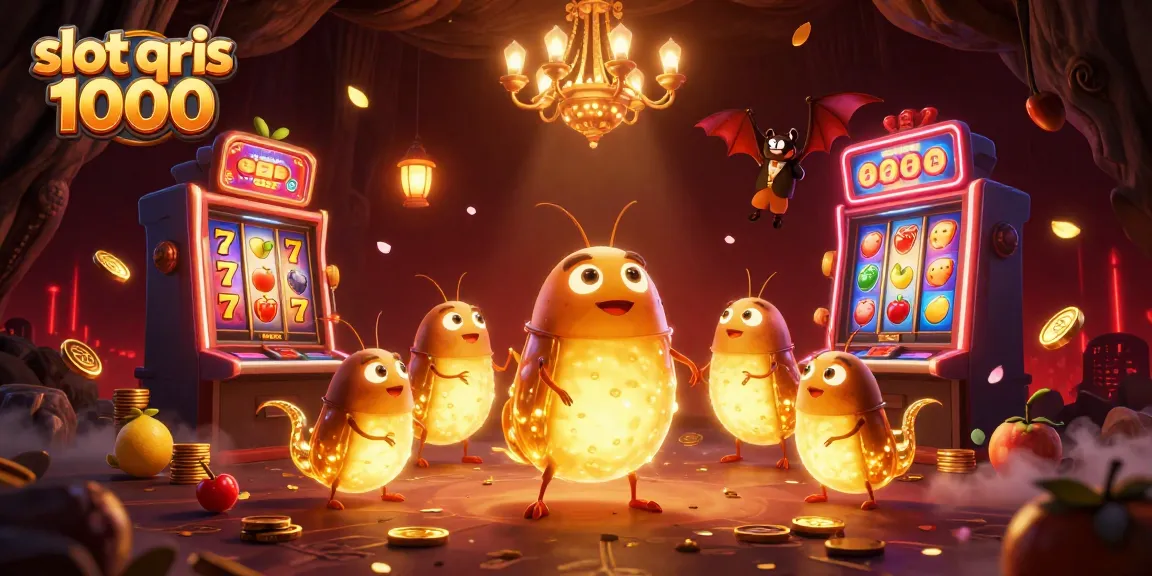 Experience thrilling wins with slot qris 1000 in this vibrant casino scene.