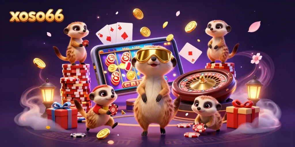 xoso66 meerkats operate a vibrant casino with lots of action and gaming elements.